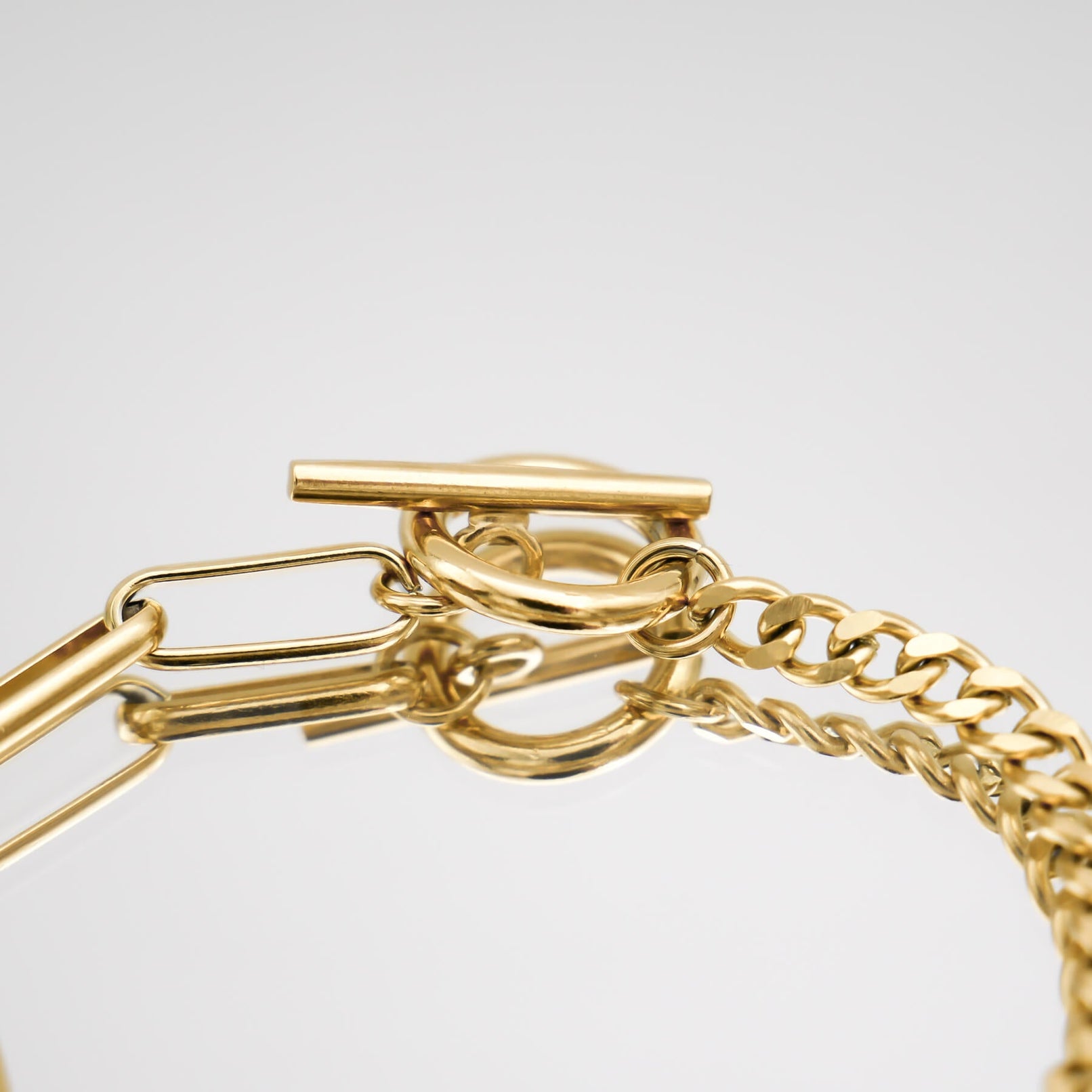 Coin Link Bracelet
