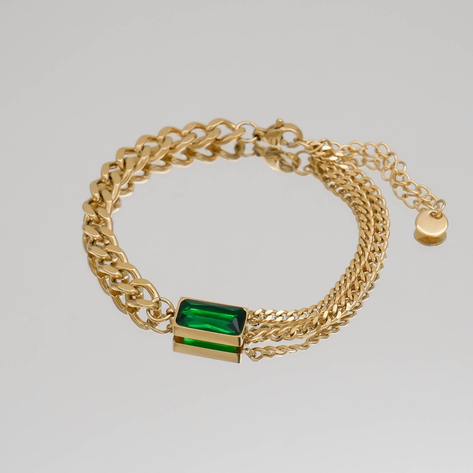 Callie Cuban Contrast Bracelet