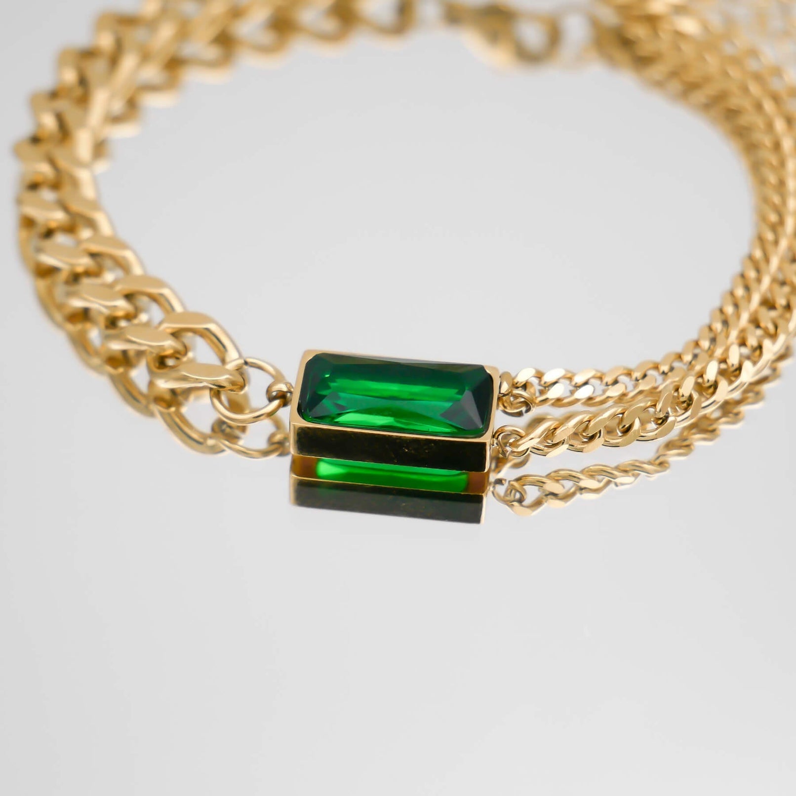 Callie Cuban Contrast Bracelet