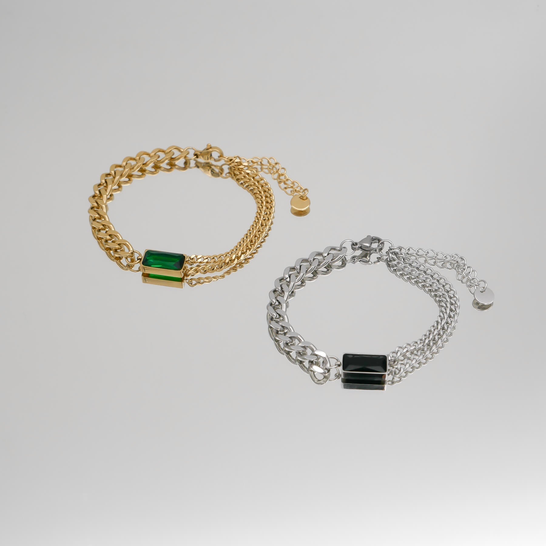 Callie Cuban Contrast Bracelet