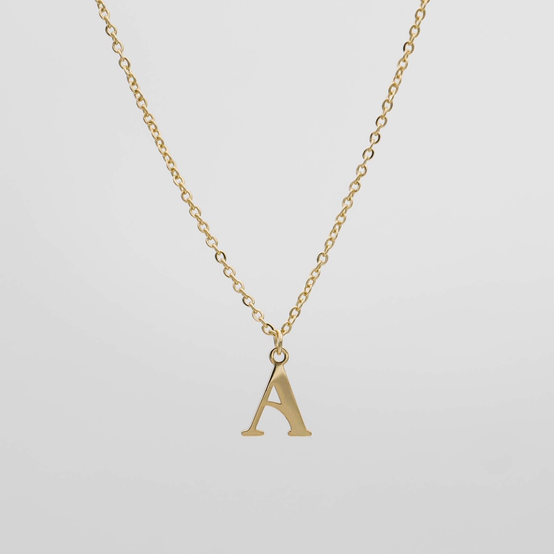 Dubai Initial Necklace