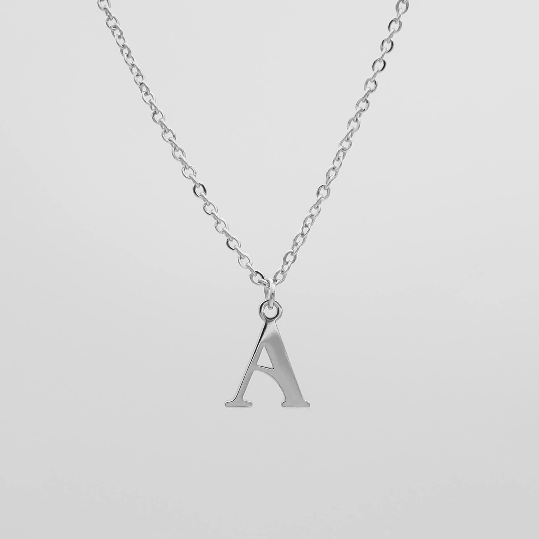 Dubai Initial Necklace