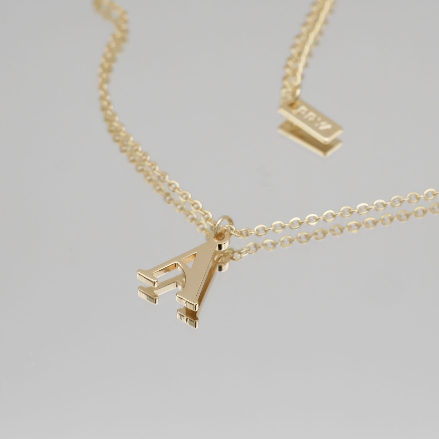Dubai Initial Necklace
