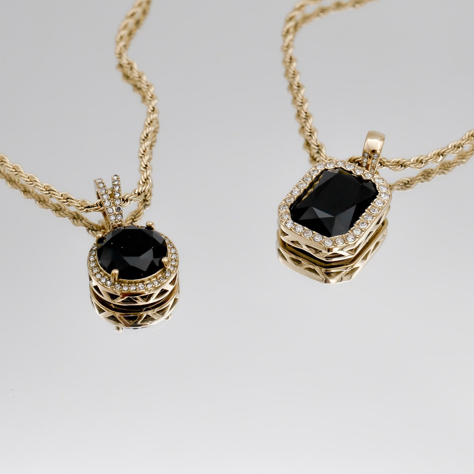Amelia Onyx Tablet Ketting