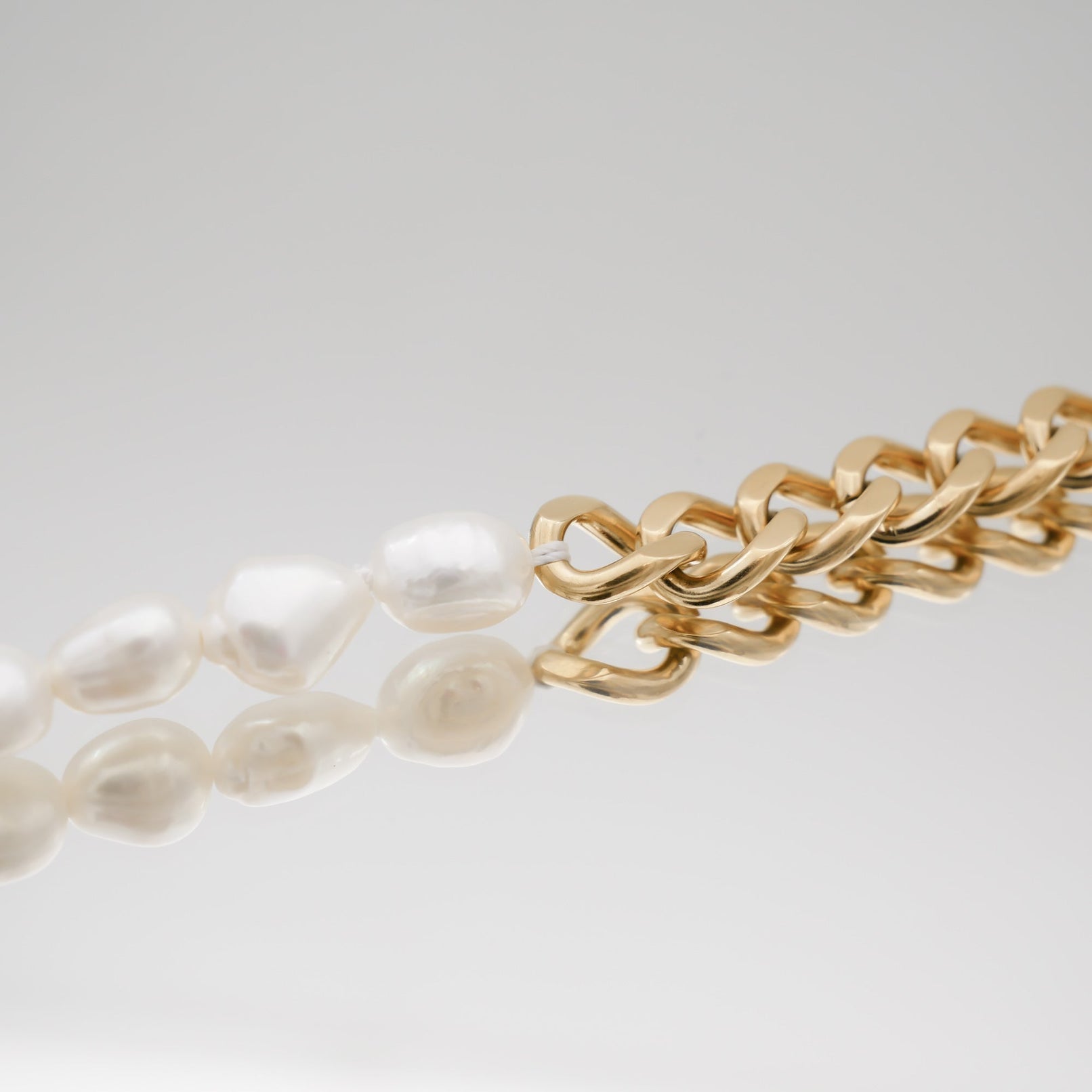 Amaia Parel Contrast Ketting