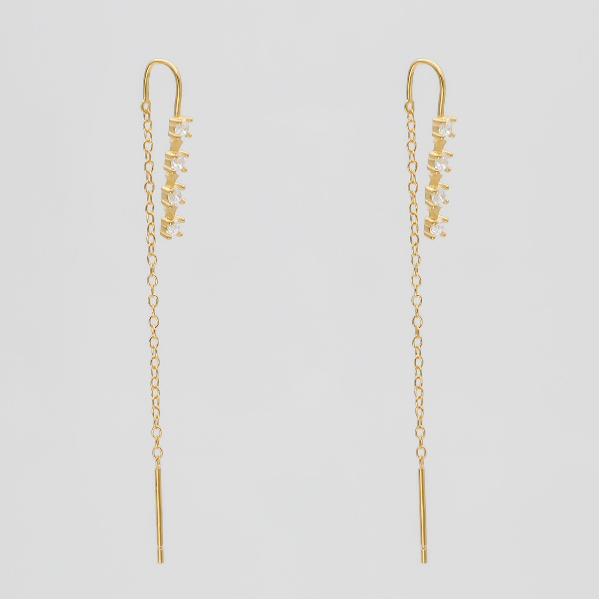 CZ Drop earrings
