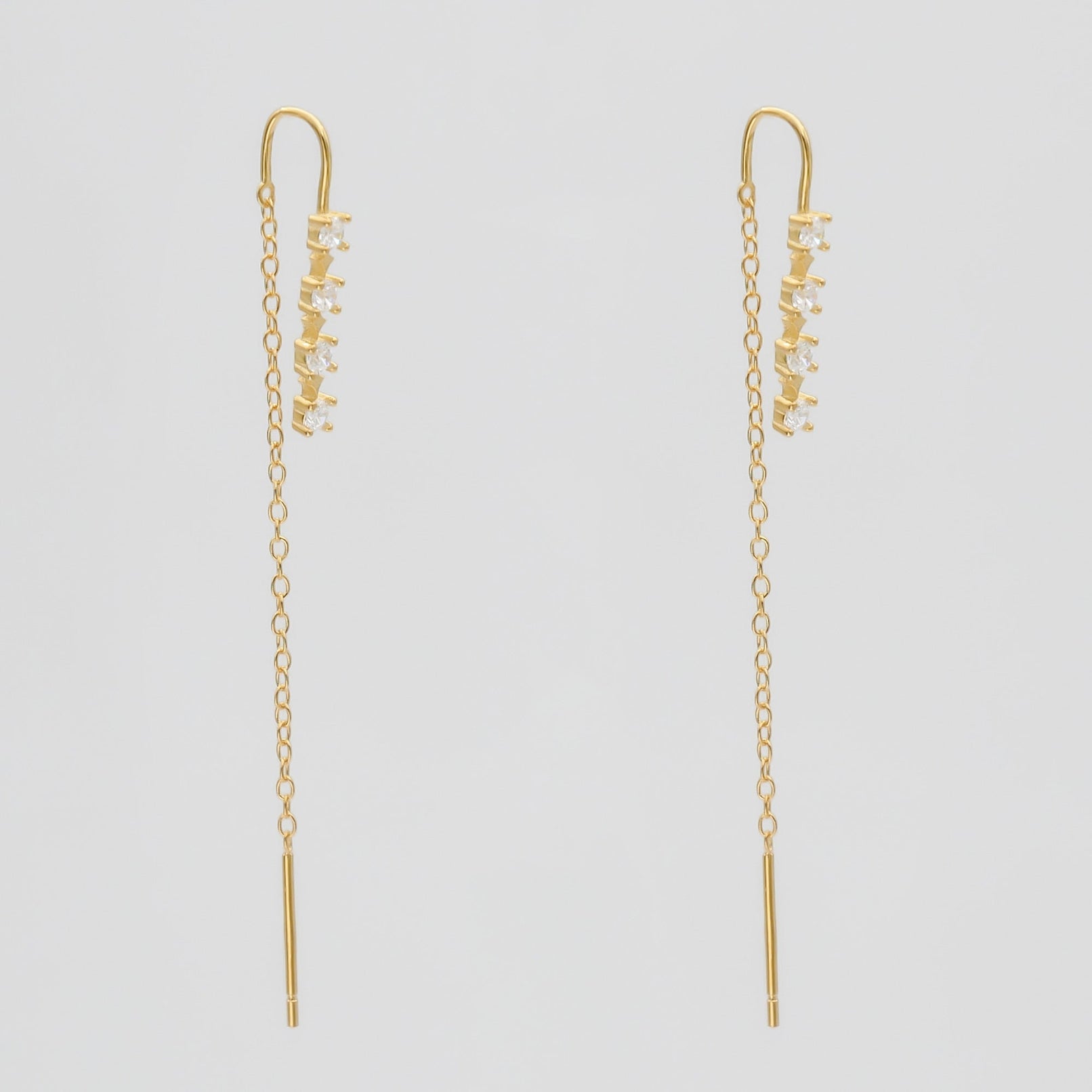 CZ Drop earrings