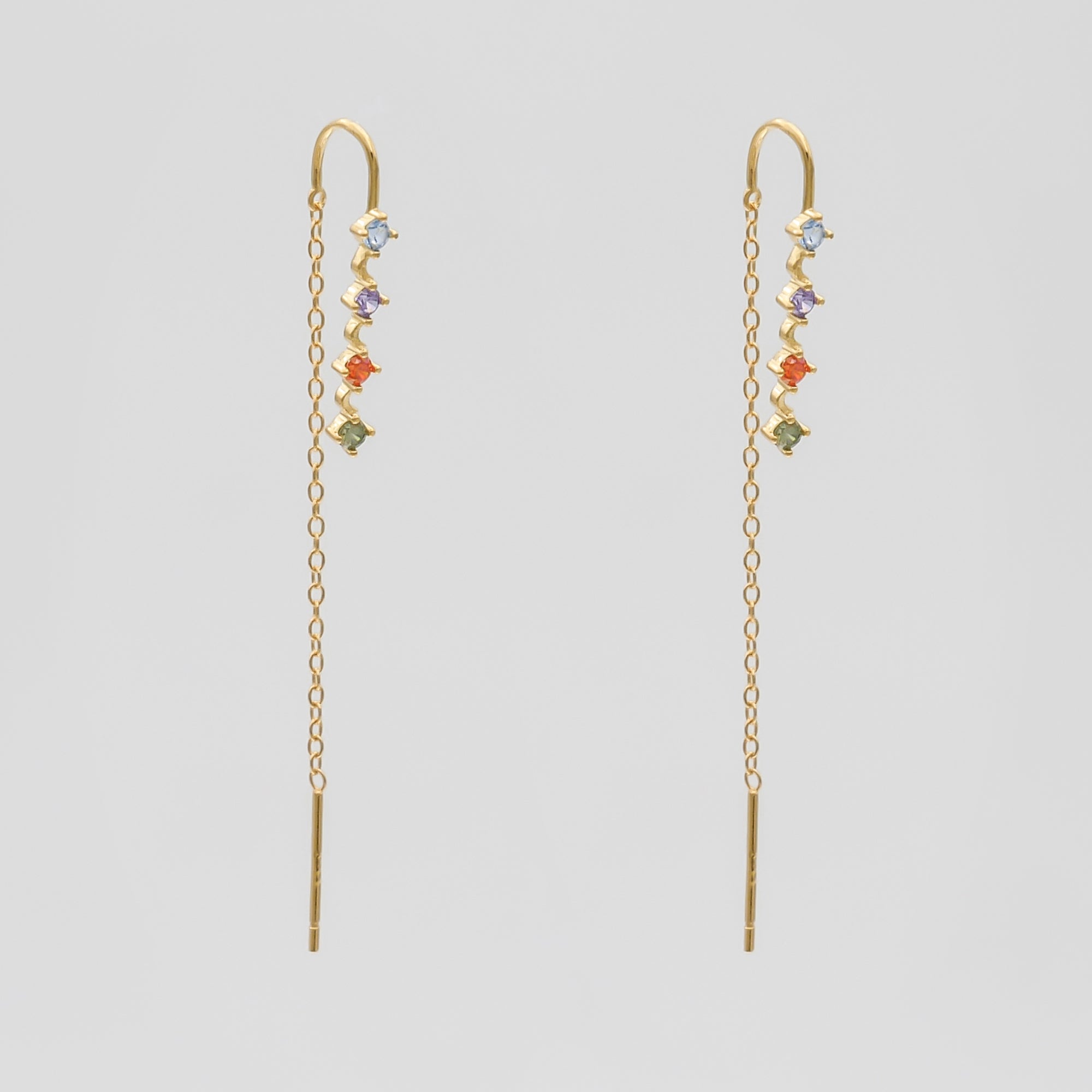 CZ Drop earrings