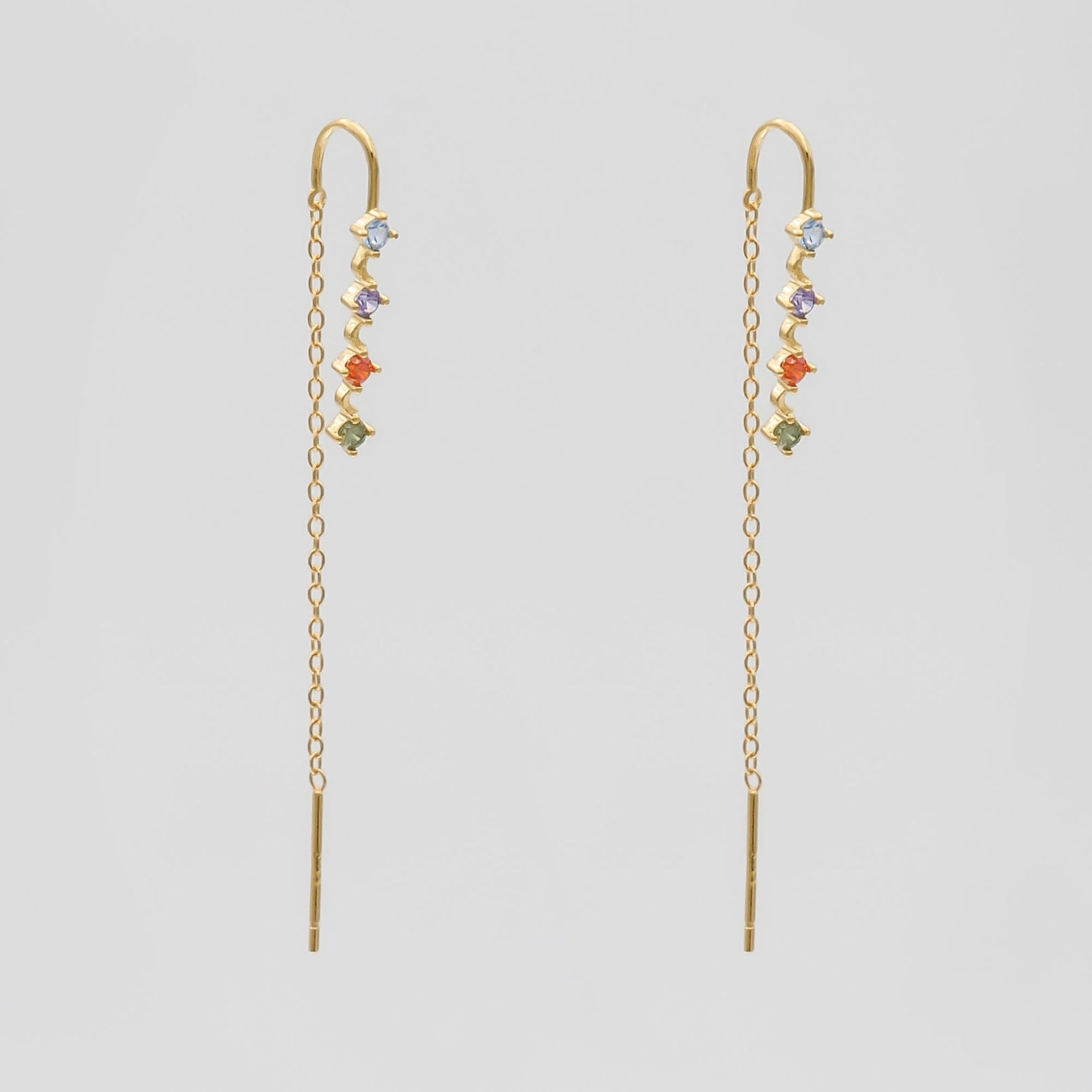 CZ Drop earrings