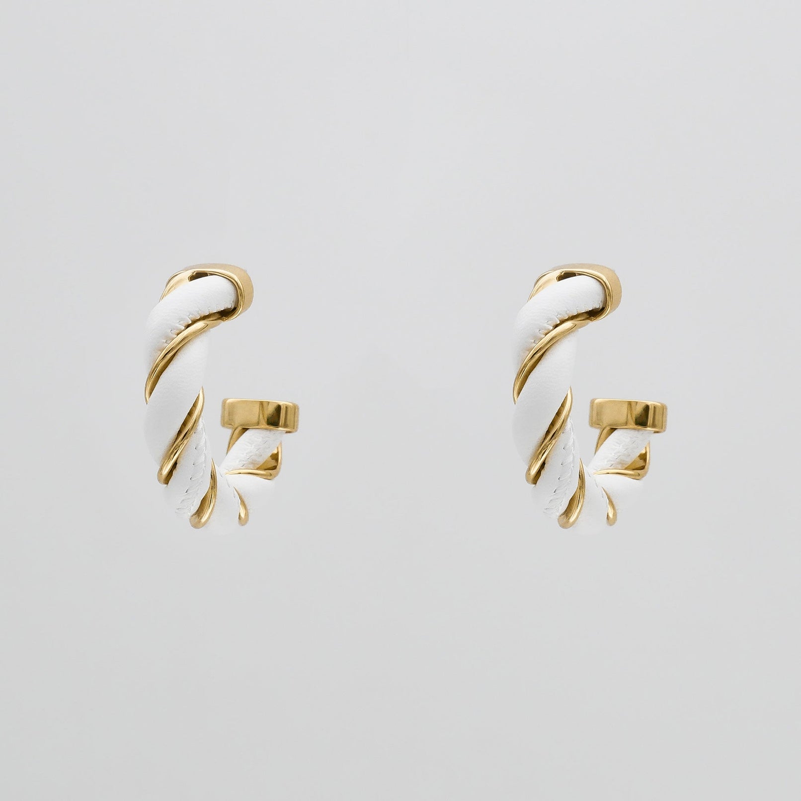 Chloe Leather Earrings