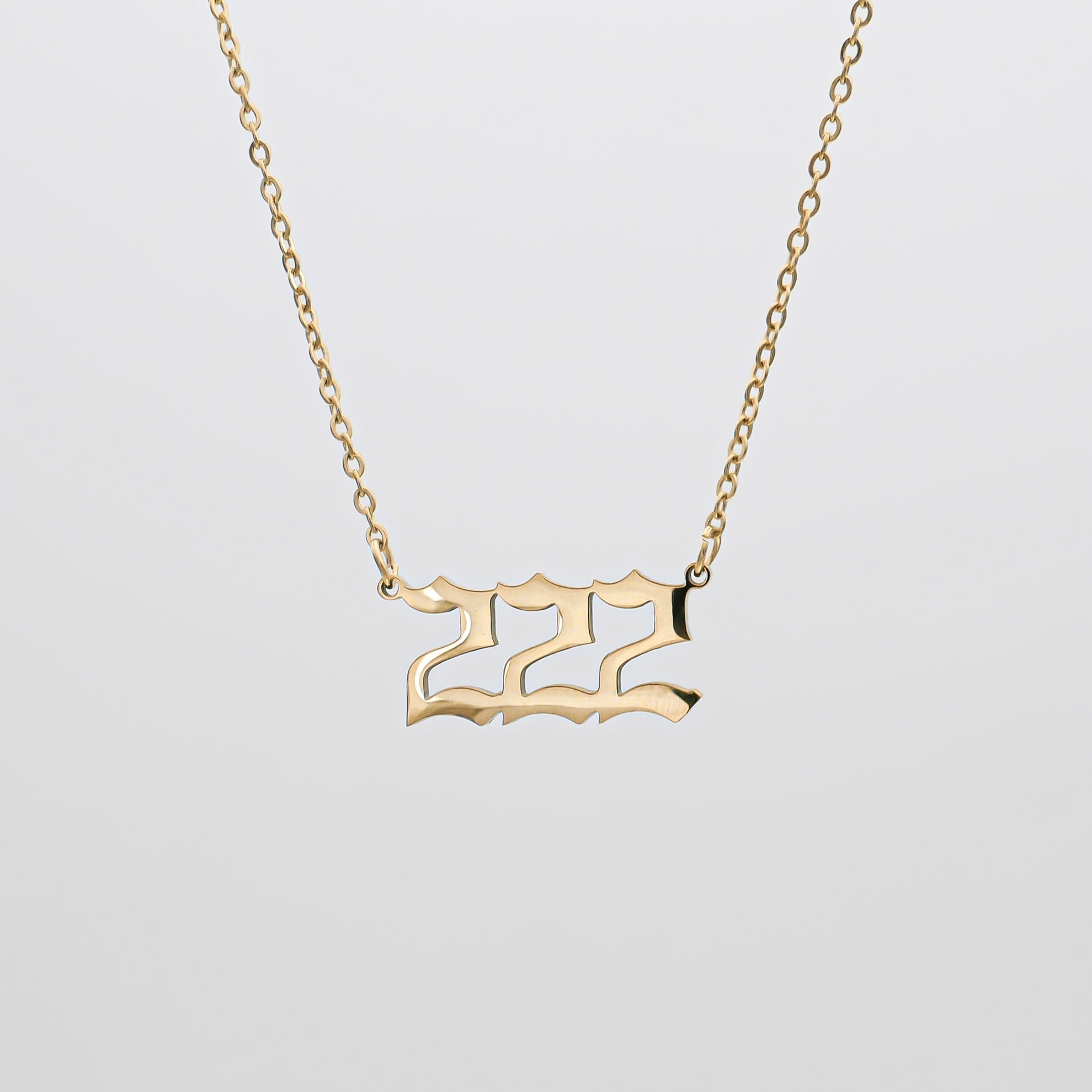 Engel Nummer Ketting