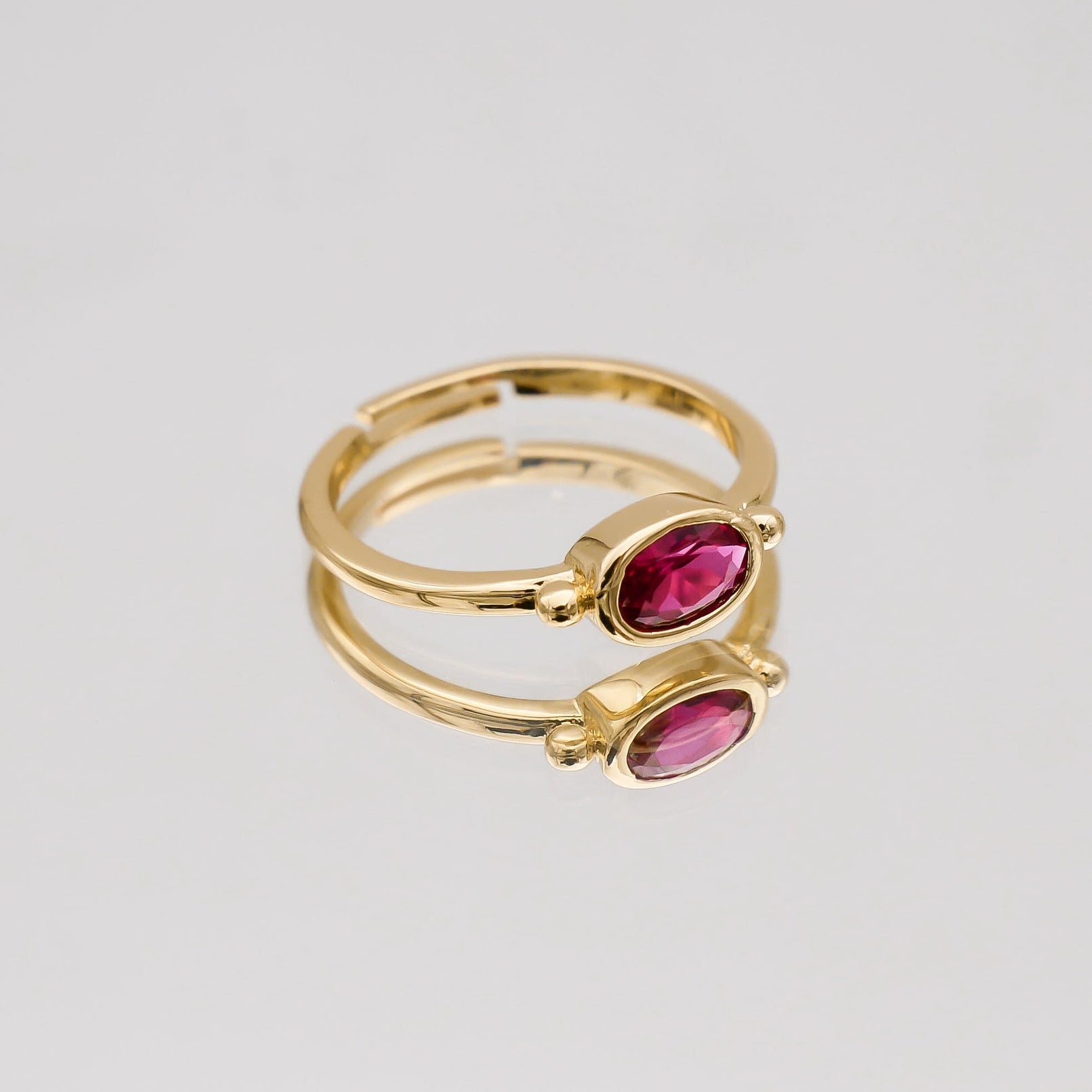 Geboortesteen Ring | Goud
