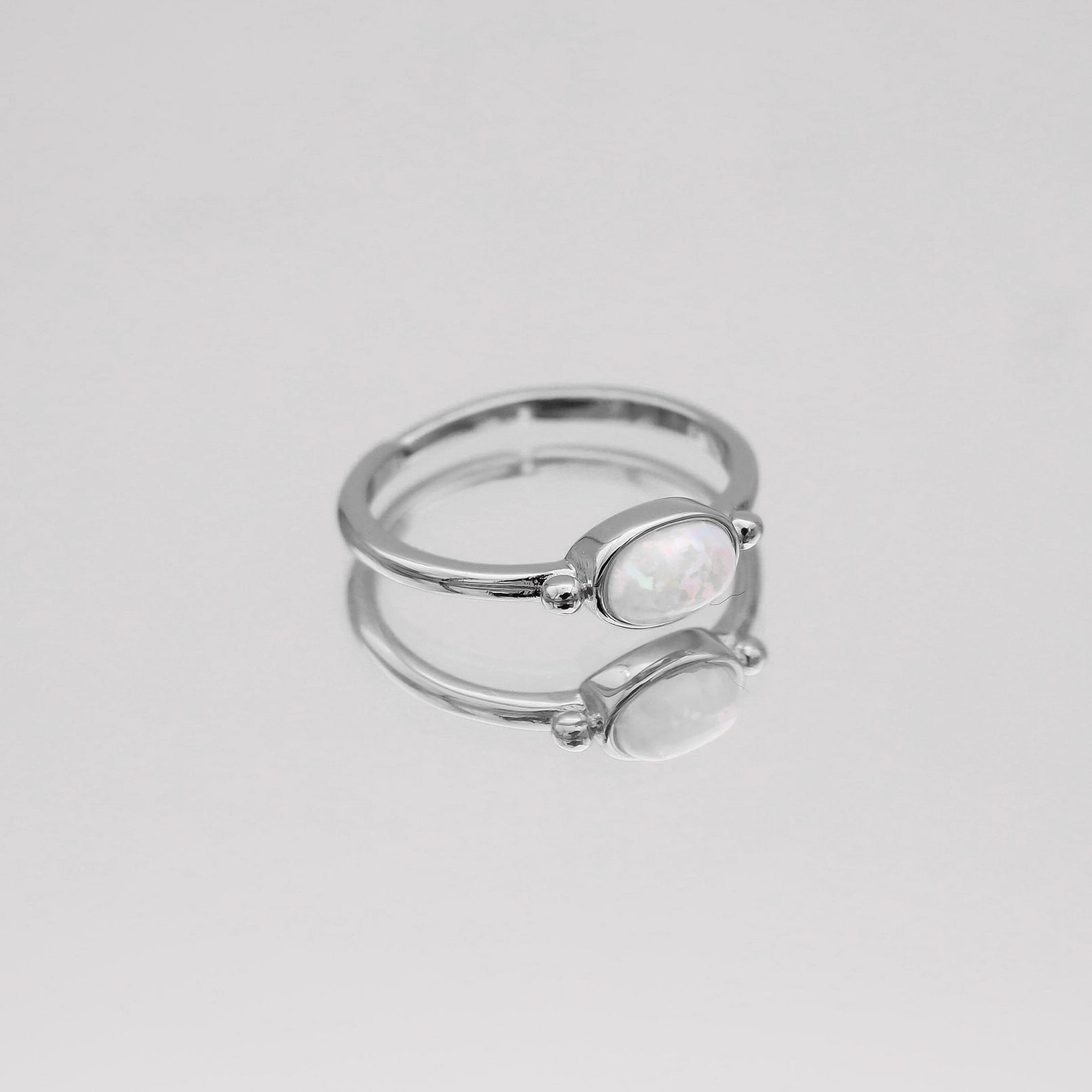 Birthstone Ring | Silver
