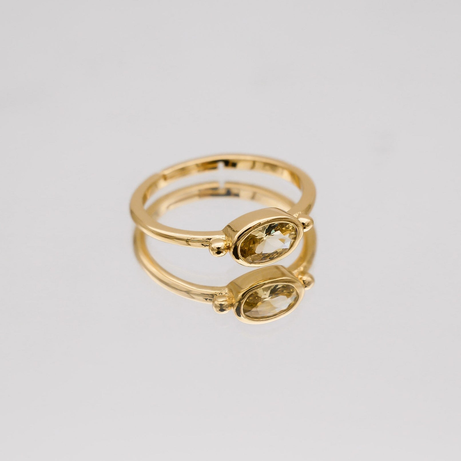 Geboortesteen Ring | Goud