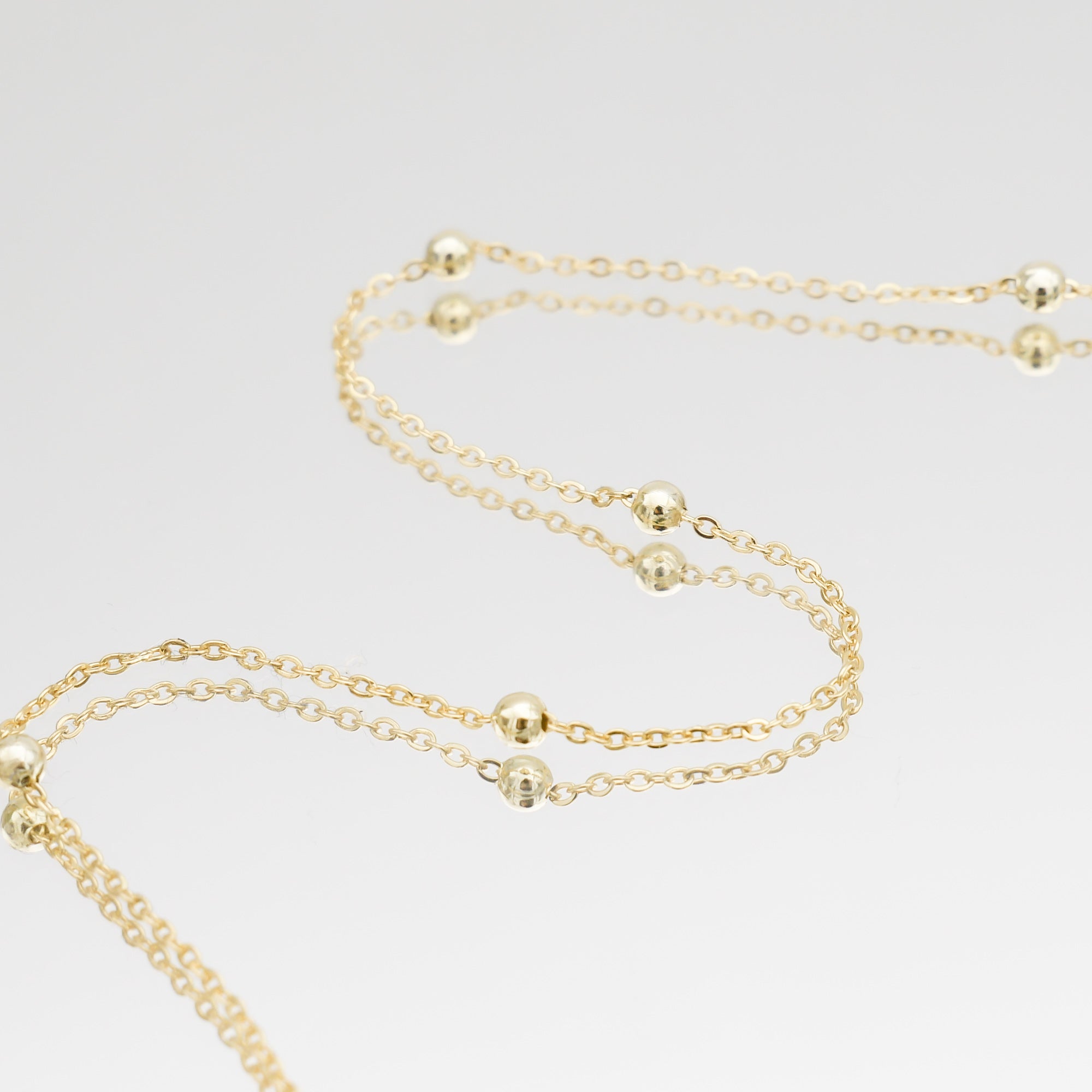 Initiaal & Geboortesteen Ketting