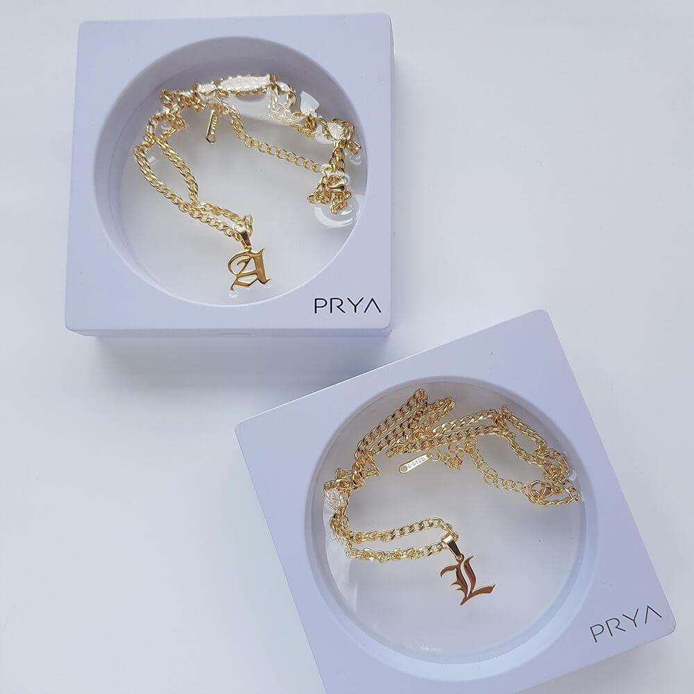Cubana Initial Necklace