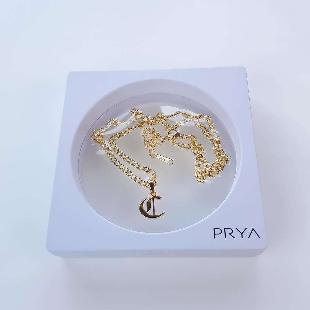 Cubana Initial Necklace