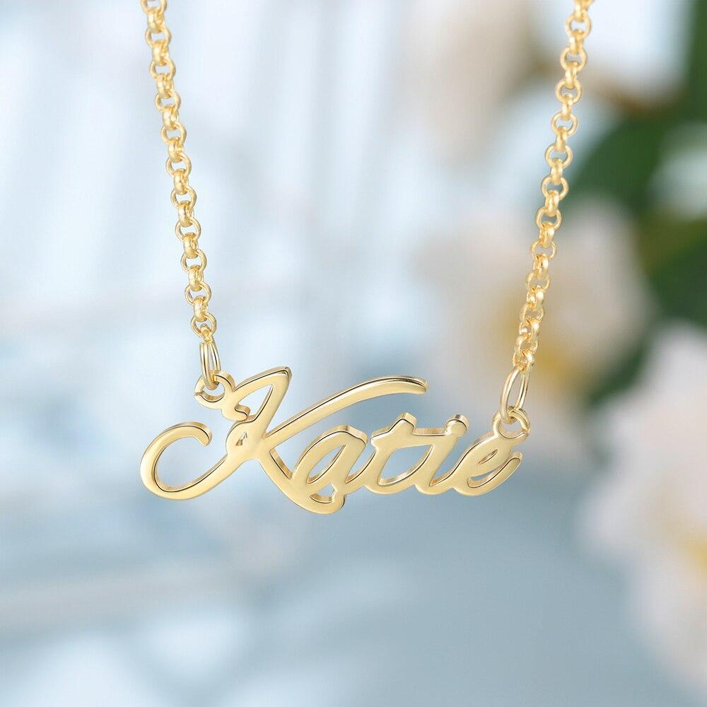 Naamketting - Katie stijl