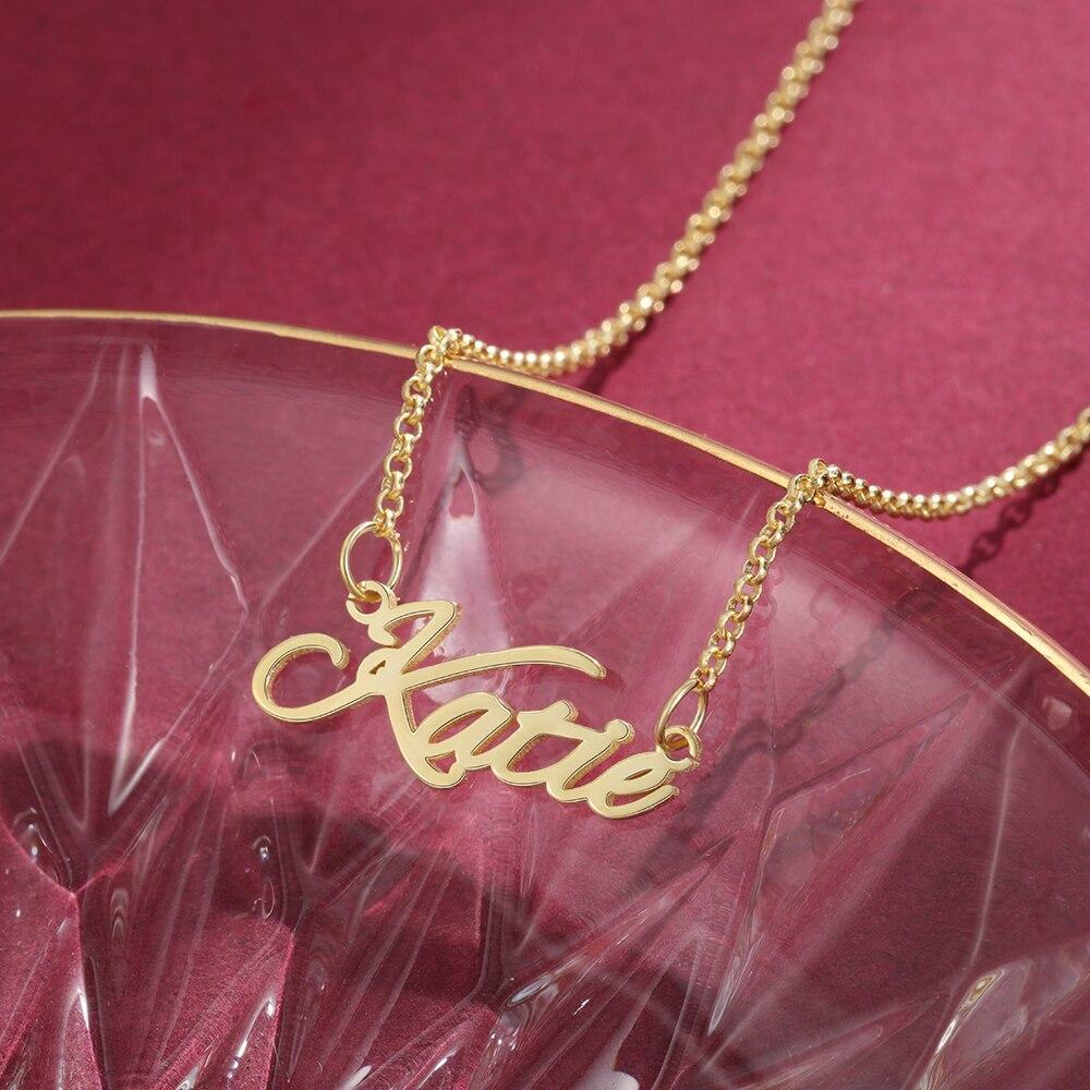 Naamketting - Katie stijl